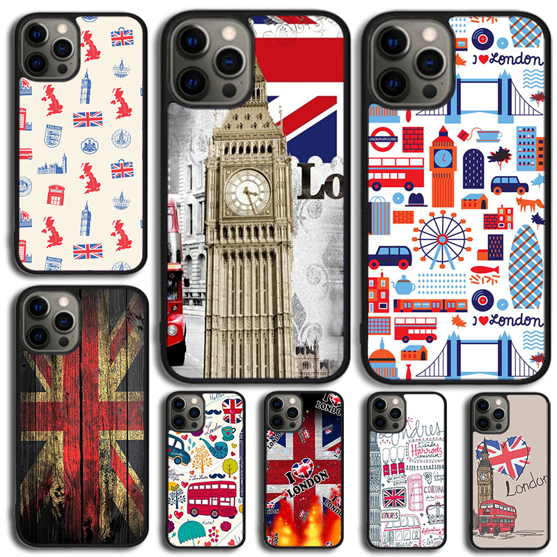Phone Cases London - London Bus Engeland Big Ben Telefoon