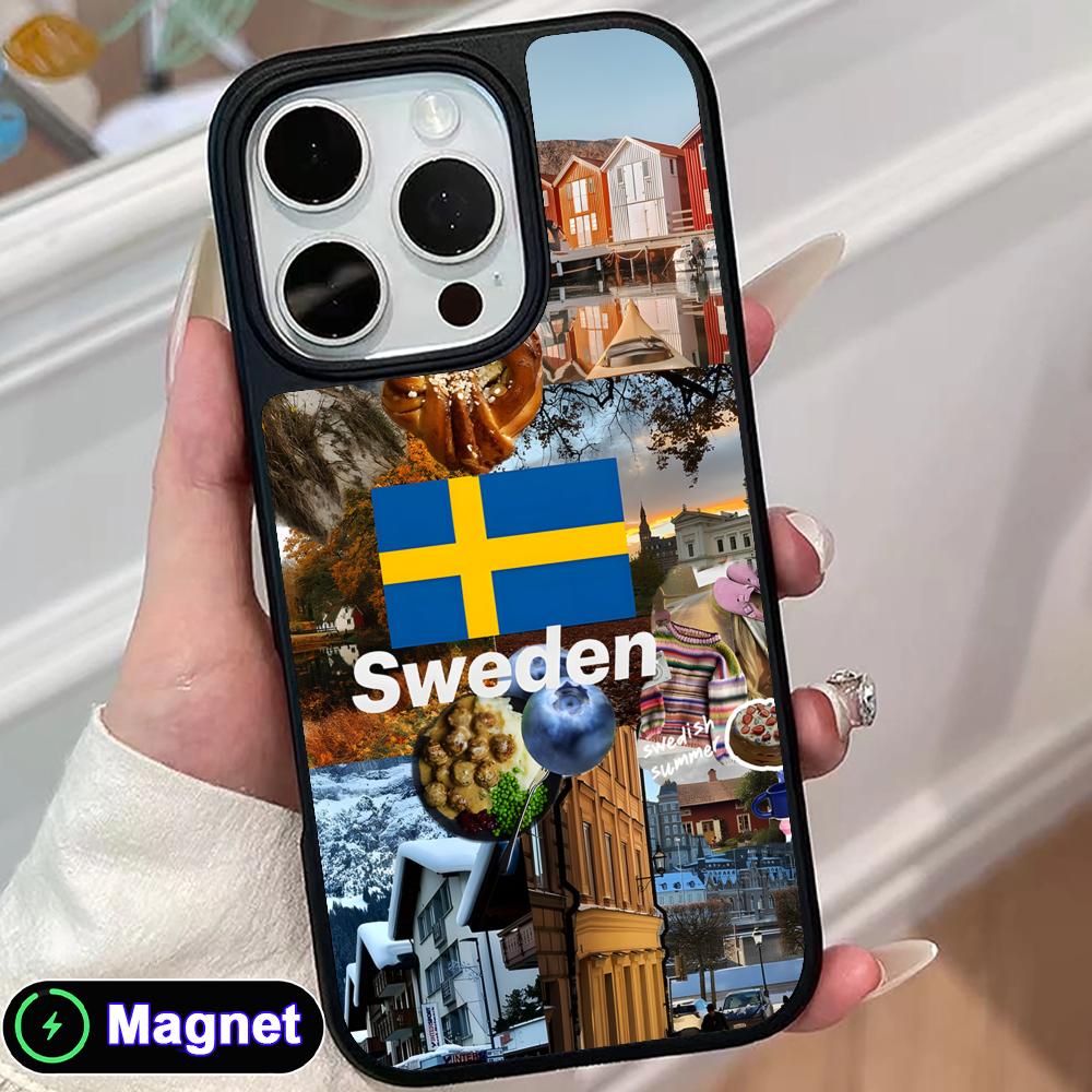 Phone Cases Sweden - Zweden Vlag Telefoonhoesje voor iPhone 17