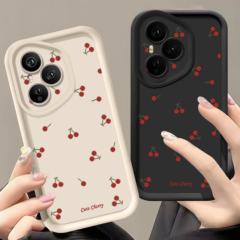 Phone Cases Red - Mini Rode Kers Gedrukt Zachte TPU