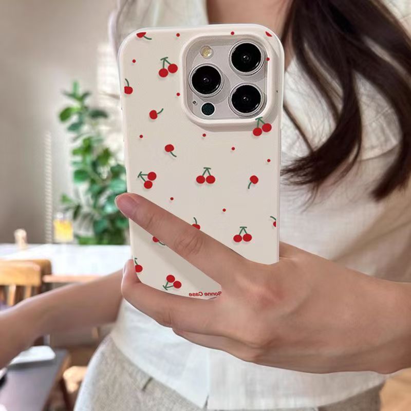 Phone Cases Cherry - Leuke Cartoon Cherry Lichee Patroon Telefoon