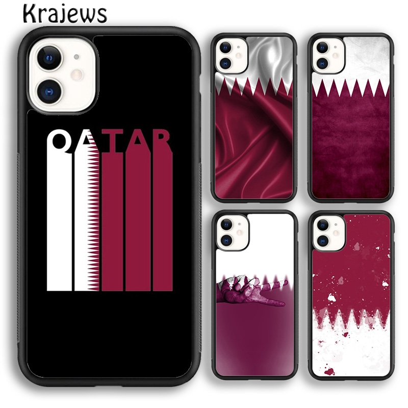 Phone Cases Qatar - Krajews Qatar Vlag Nationale Banner Telefoonhoes