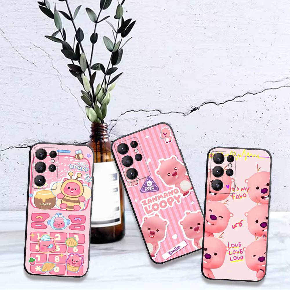 Phone Cases Loopy - Korea Zanmang L-Loopy Telefoonhoesje voor Samsung