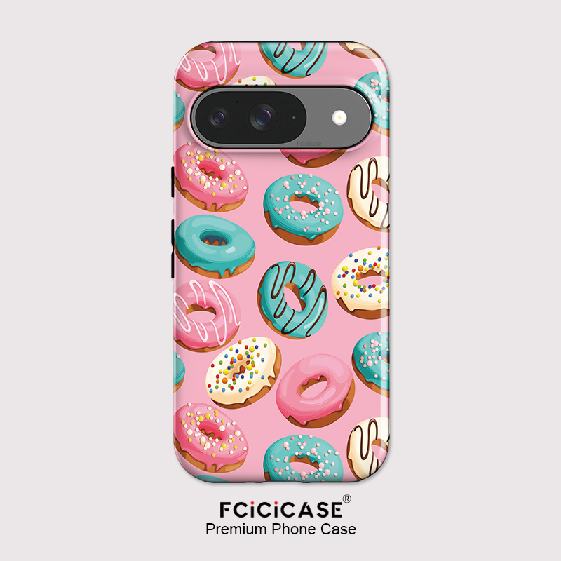 Phone Cases Pixel 10 - Fcicicase 2-in-1 Dual Layer Telefoonhoesje voor