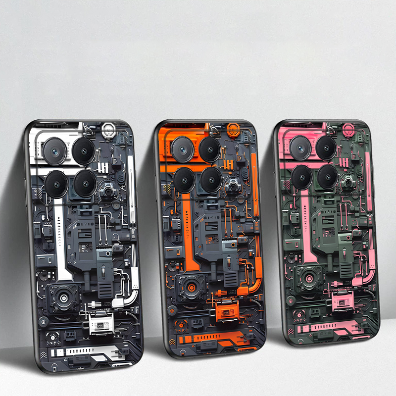 Phone Cases Yellow - Geel printplaat Voor Xiaomi Poco X7