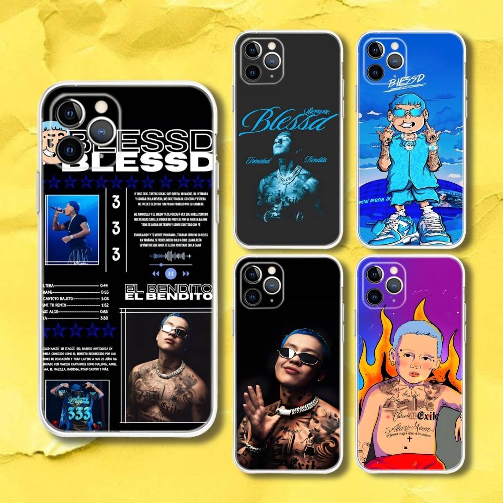 Phone Cases Trinidad - B-Blessd TRINIDAD BENDITA Transparante Telefoonhoesje voor