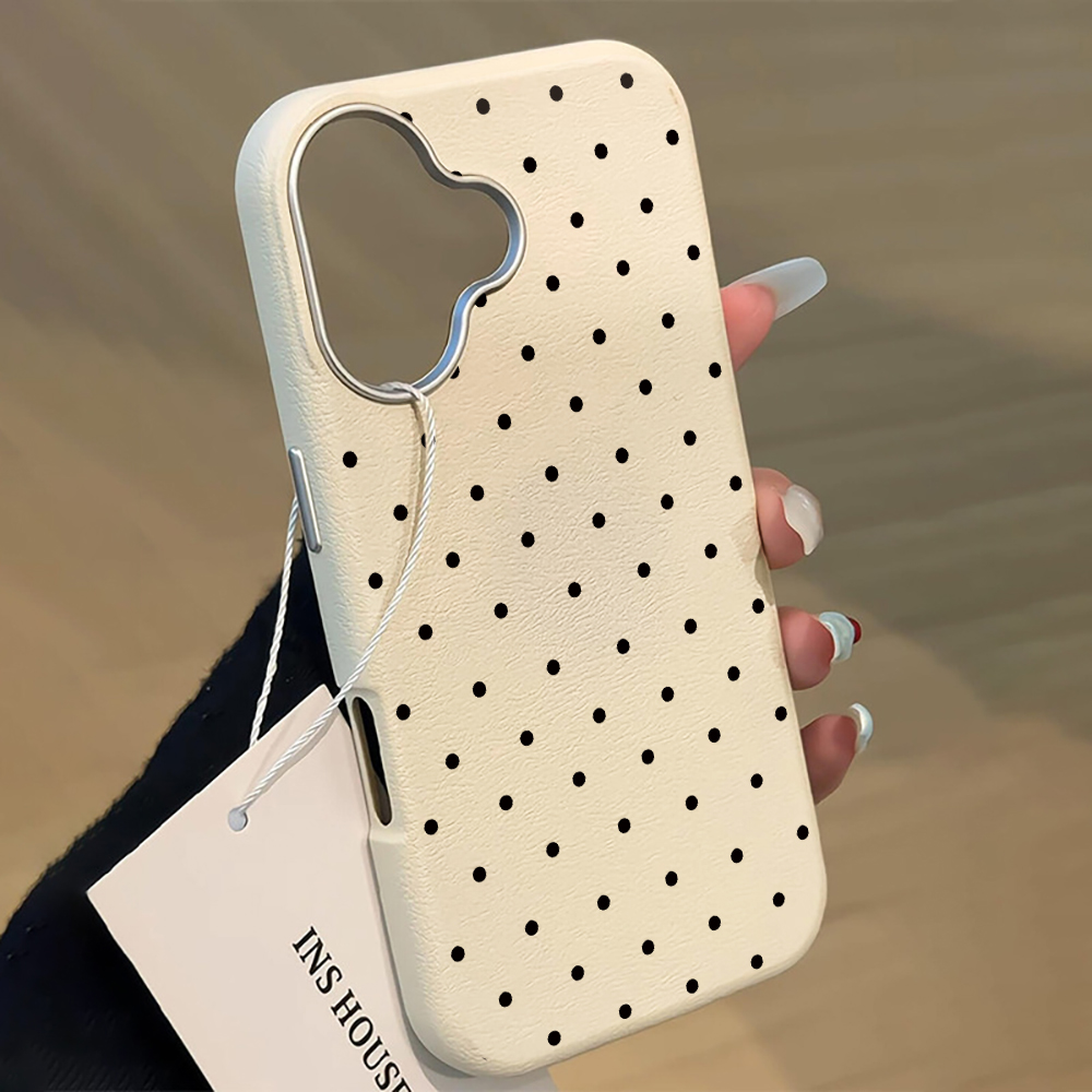 Phone Cases Korea - Koreaanse INS schattige polkadot telefoonhoesje voor