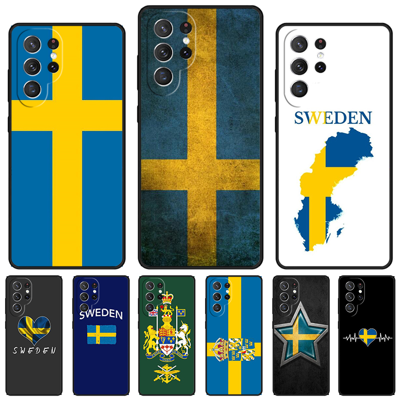 Phone Cases Sweden - Zweden Vlag telefoon case Voor Samsung