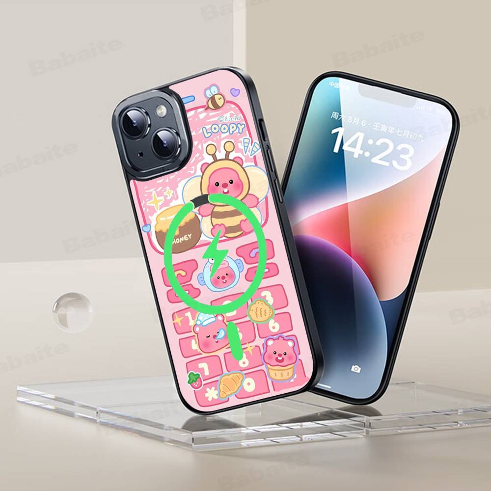 Phone Cases Loopy - Korea Zanmang L-Loopy MagSafe Magnetische Draadloze