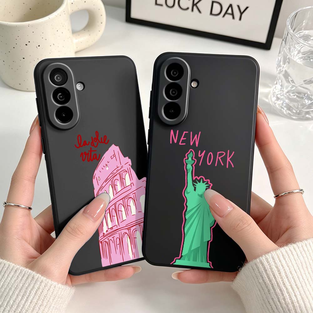 Phone Cases York - Colosseum New York Standbeeld Telefoonhoesje voor