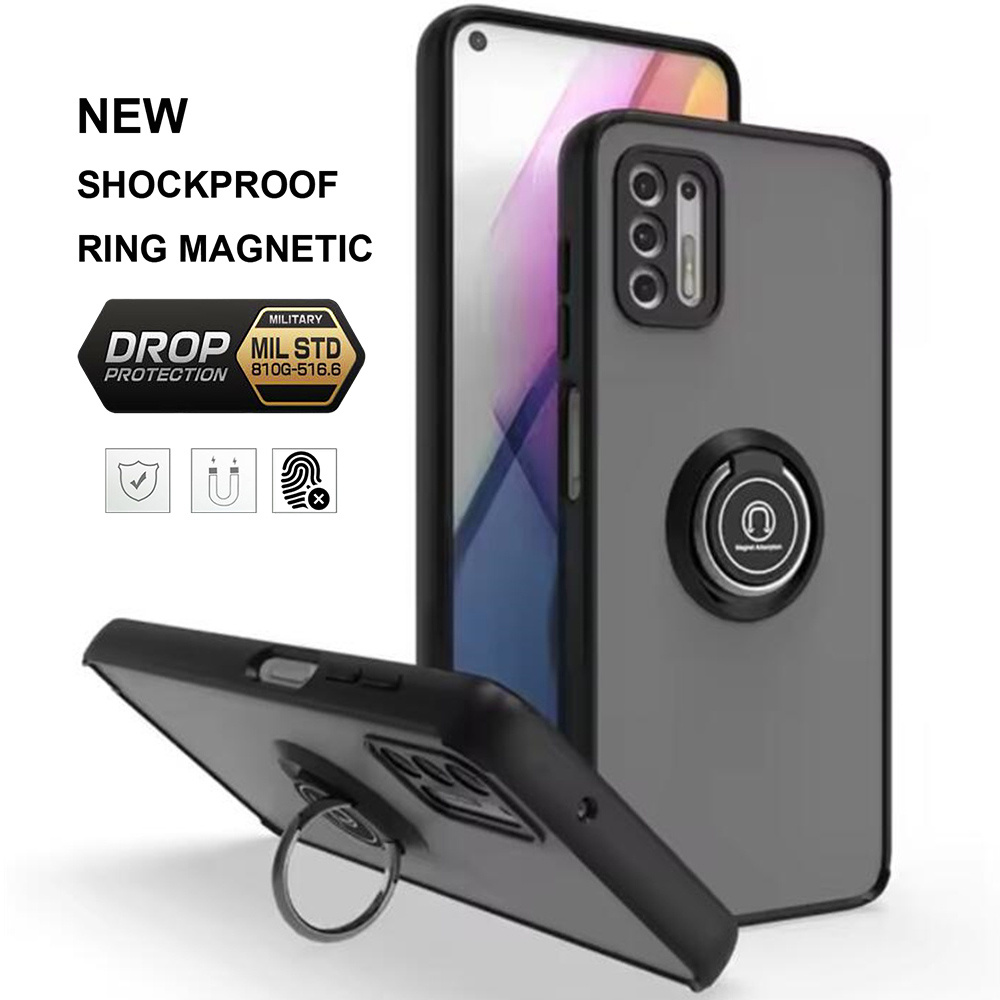 Phone Cases Loopy - Luxe Magnetische Ring Houder Telefoon Case