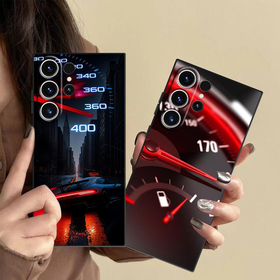 Phone Cases Red - Rode auto-meterhoes voor Samsung Galaxy S26