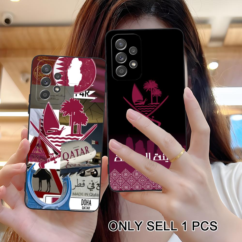 Phone Cases Qatar - Qatar Vlag Matte TPU Mobiele Telefoonhoes