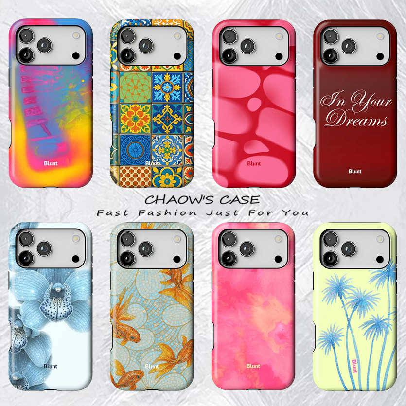 Phone Cases Blunt - Luxe Blunt Tropische bloemenprint Telefoonhoesje voor