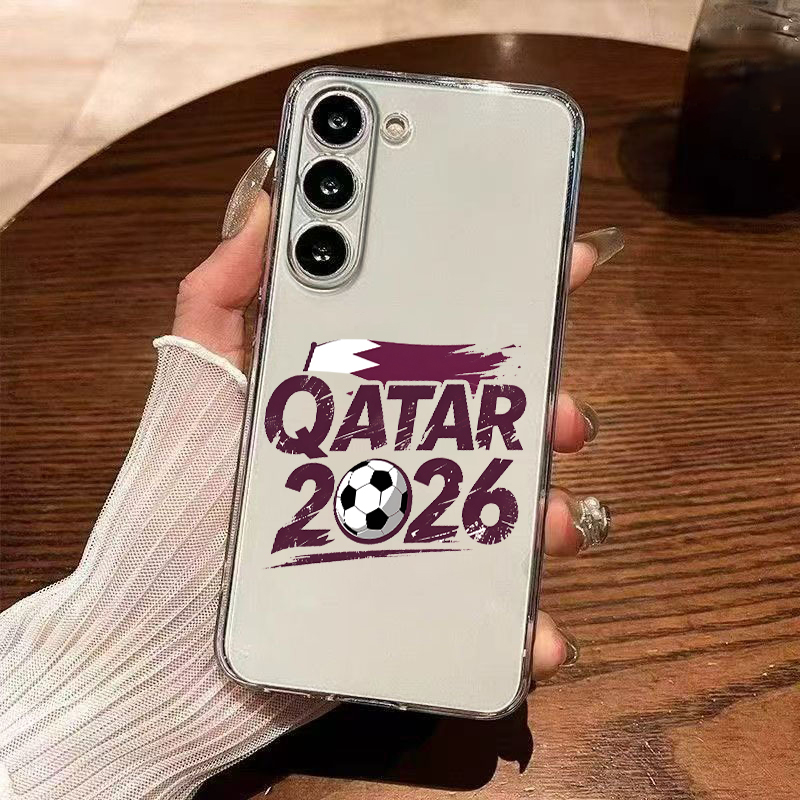 Phone Cases Qatar - Nederland Qatar Kampioen 2026 Zachte transparante