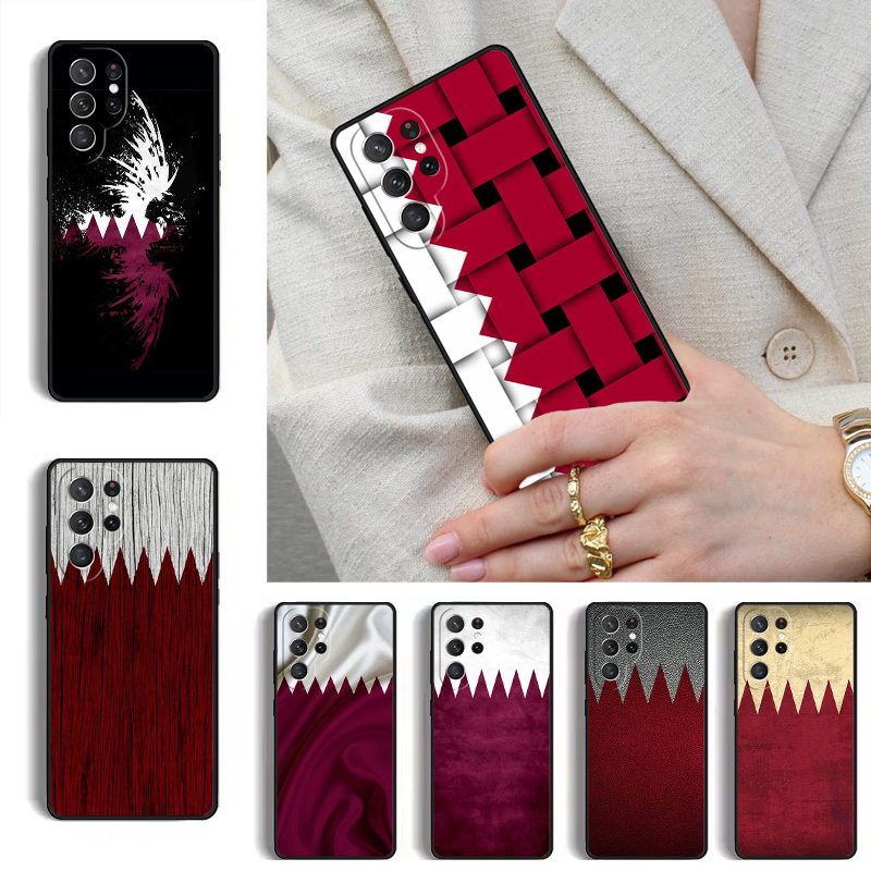 Phone Cases Qatar - Qatar Vlag Nationale Vlag Mobiele Telefoonhoesje