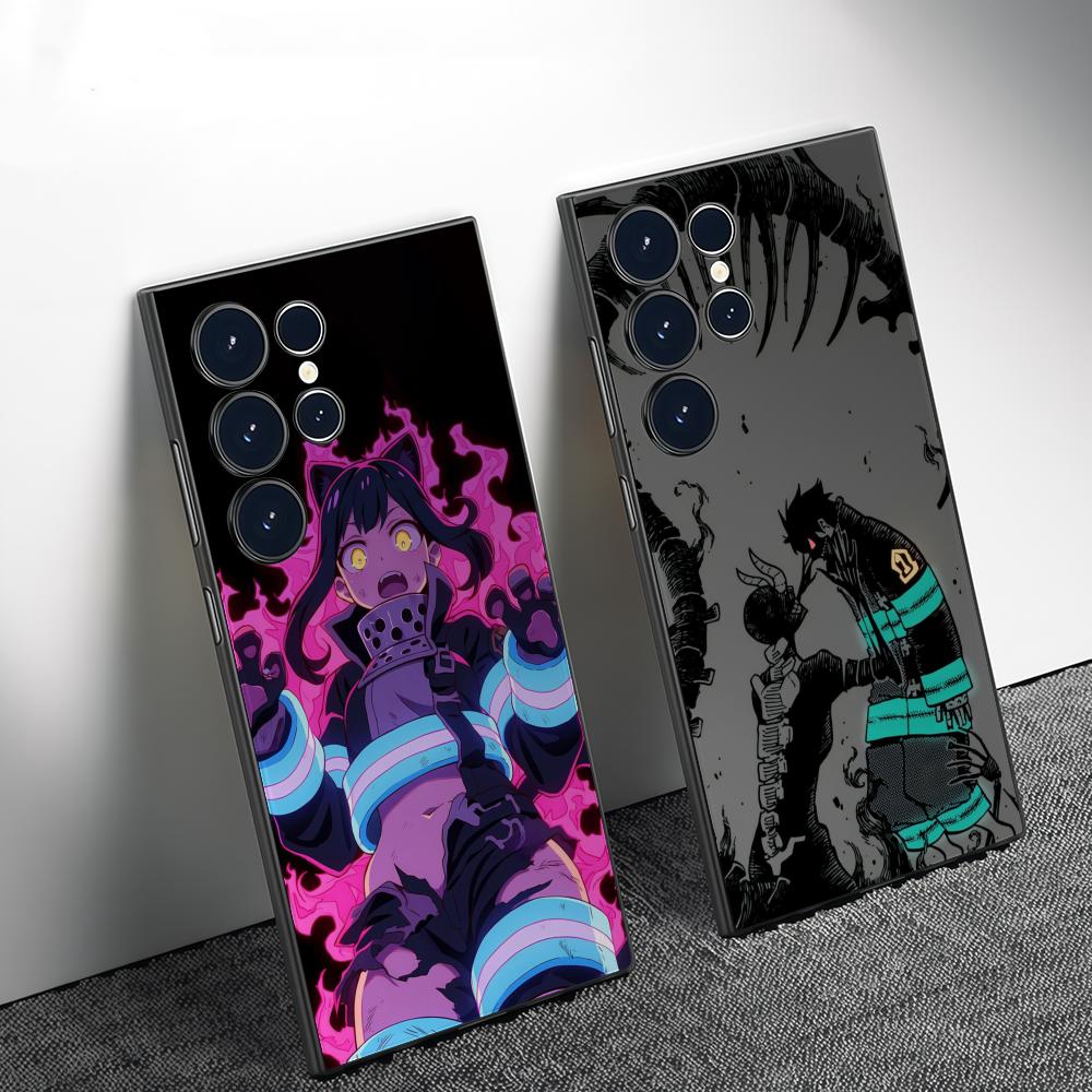 Phone Cases For Samsung Galaxy - Anime F-Fire Force Telefoonhoesje Voor Samsung