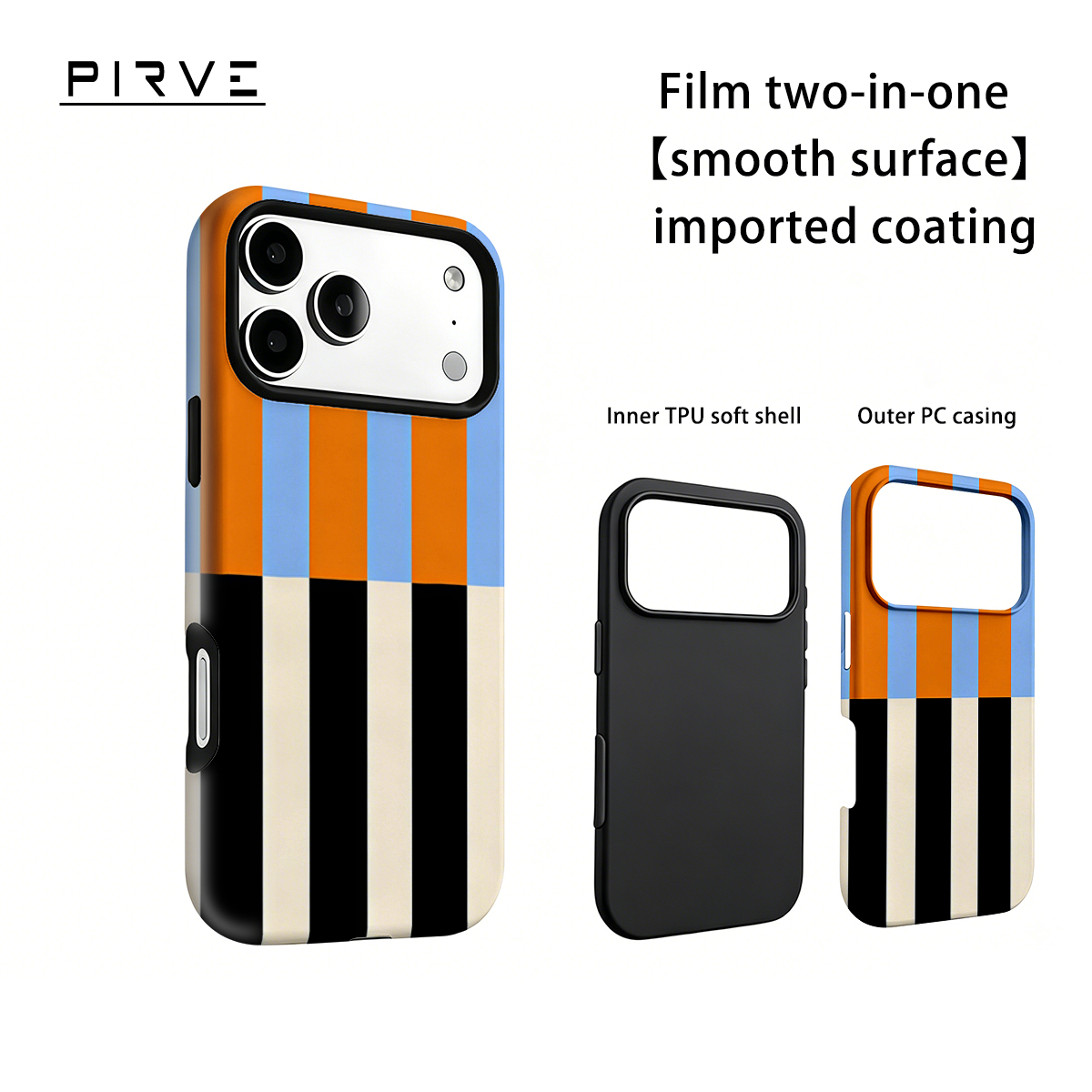 Phone Cases Orange - Korea Film Telefoonhoesje voor iPhone 18