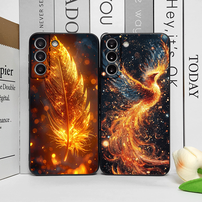 Phone Cases Pixel 10 - Luxe Phoenix Vuurveer Patroon Telefoonhoesje voor