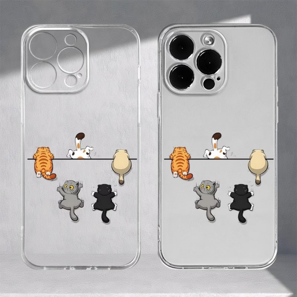 Phone Cases Like Loopy - Vijf schattige kattenprint telefoonhoesjes voor iPhone