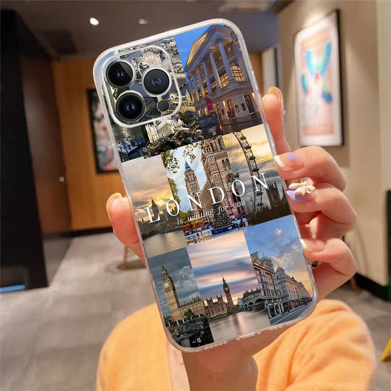 Phone Cases London - Londen esthetiek Telefoon Case Carcasa Funda
