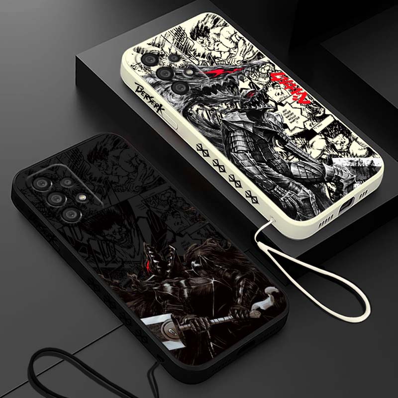 Phone Cases For Samsung Galaxy - Hot Anime Berserk Zodd Guts hoesje