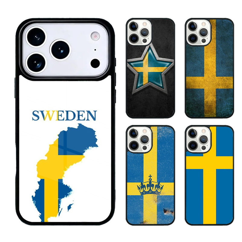 Phone Cases Sweden - Telefoonhoesje met Zweedse vlag, compatibel met