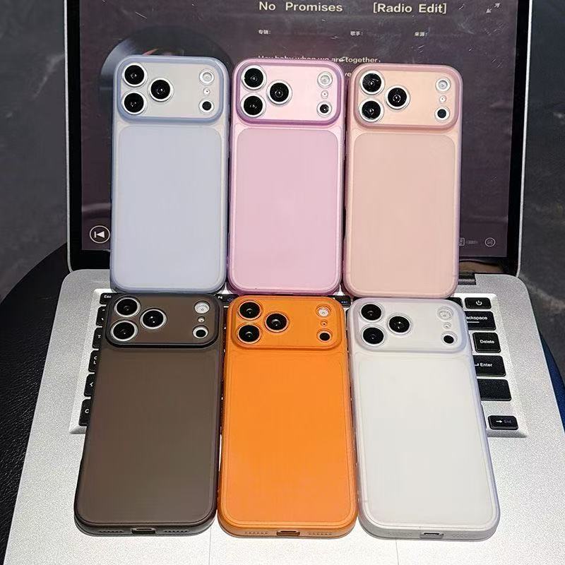 Phone Cases Loopy - Luxe Ultradunne Matte Transparante Kleurrijke Telefoonhoes