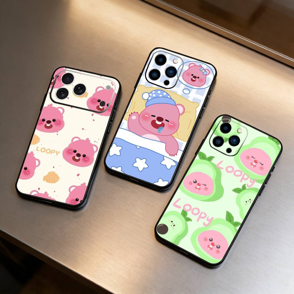Phone Cases Loopy - Schattige Cartoon M-loopy Telefoonhoesje voor iPhone