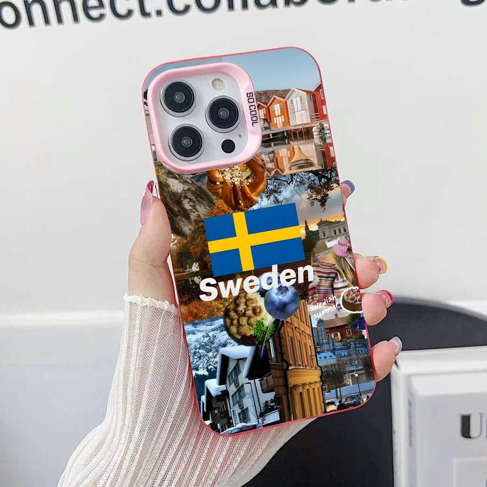 Phone Cases Sweden - Zweedse vlag telefoonhoesje voor iPhone 17