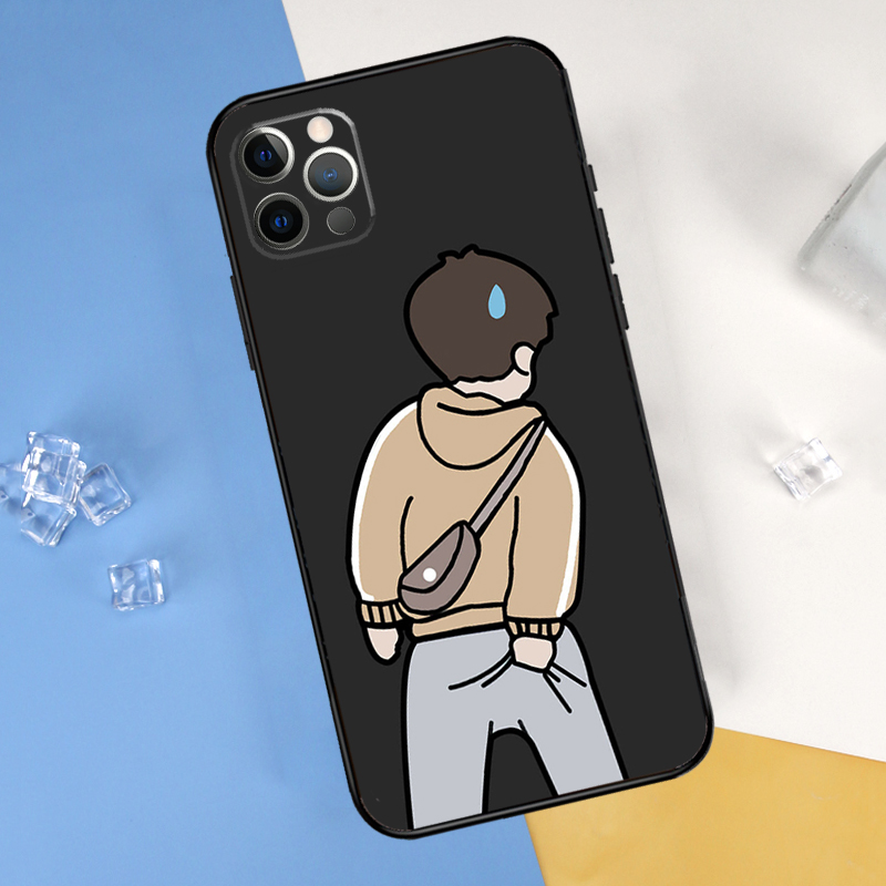 Cartoon Paar Liefde Jongen Mei - Phone Cases Xr Boys recensie en prijs