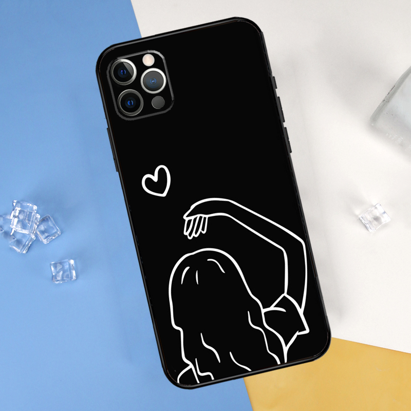 Cartoon Paar Liefde Jongen Mei - Phone Cases Xr Boys recensie en prijs