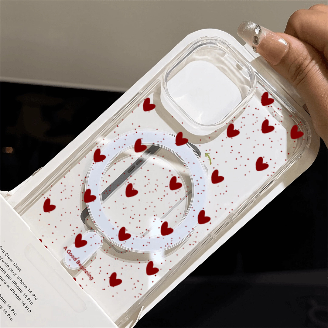 INS Red Love Heart Sexy Transp - Phone Cases Red recensie en prijs