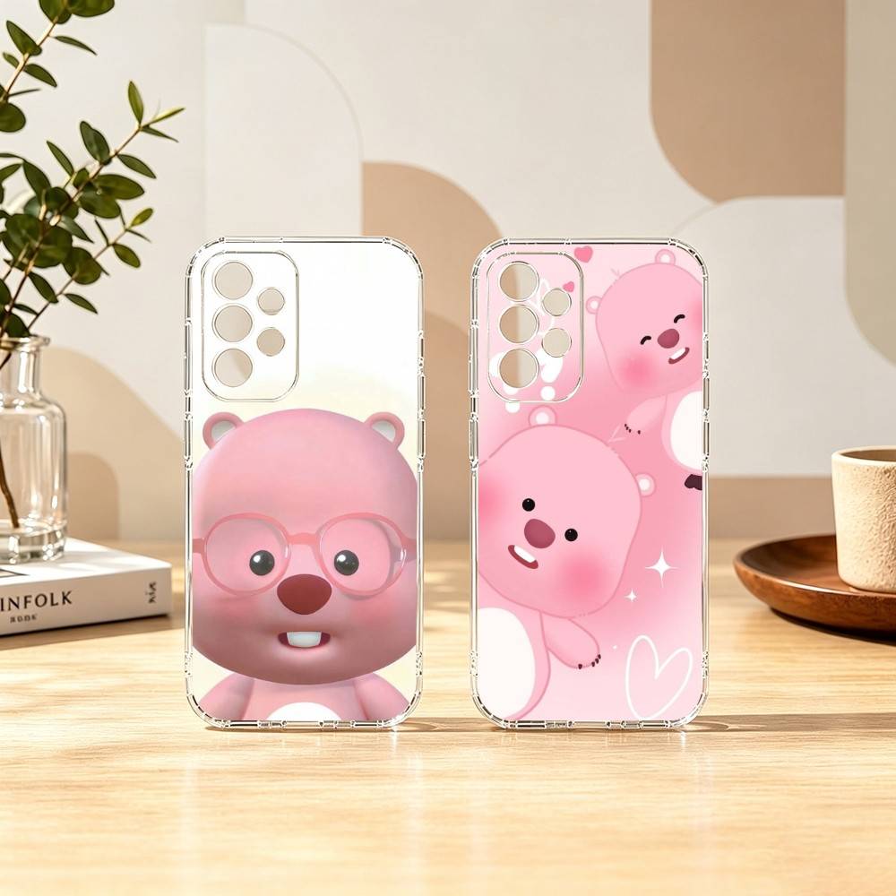 Roze Cartoon Loopys cadeau tel - Phone Cases Loopy recensie en prijs