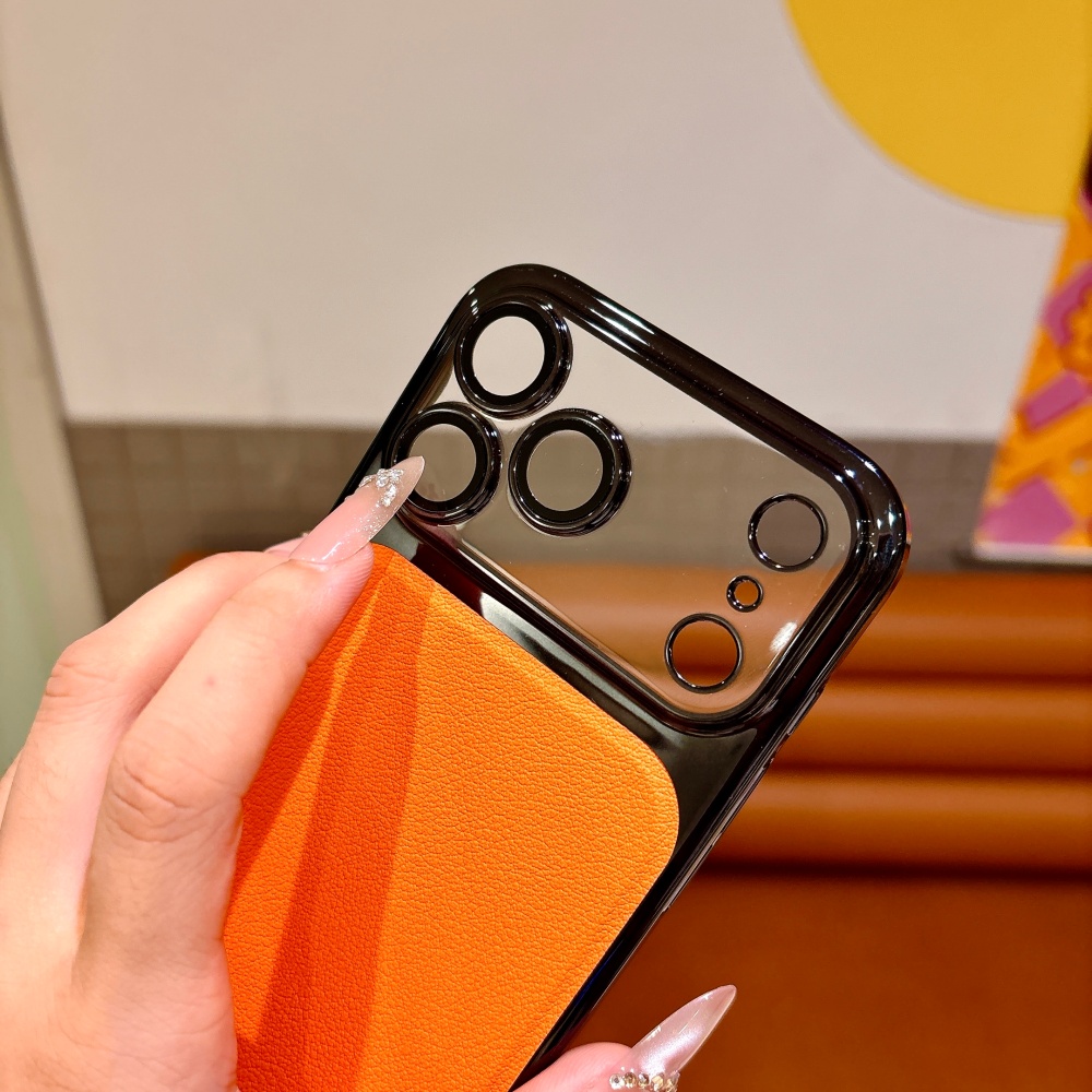 Luxe effenkleurige PU lederen  - Luxury Plating Case recensie en prijs