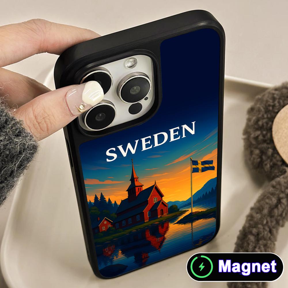 Zweden Vlag Telefoonhoesje voo - Phone Cases Sweden recensie en prijs
