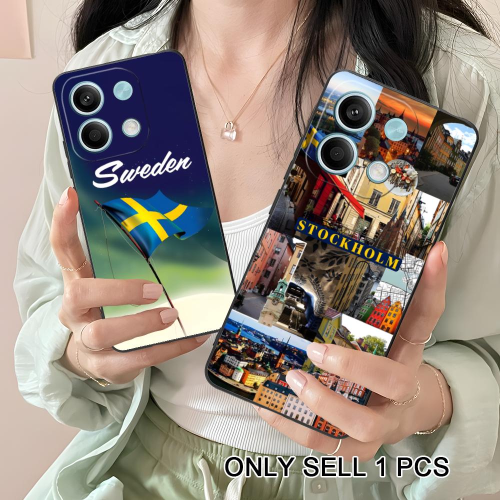 Zweden Vlag Telefoonhoesje voo - Phone Cases Sweden recensie en prijs