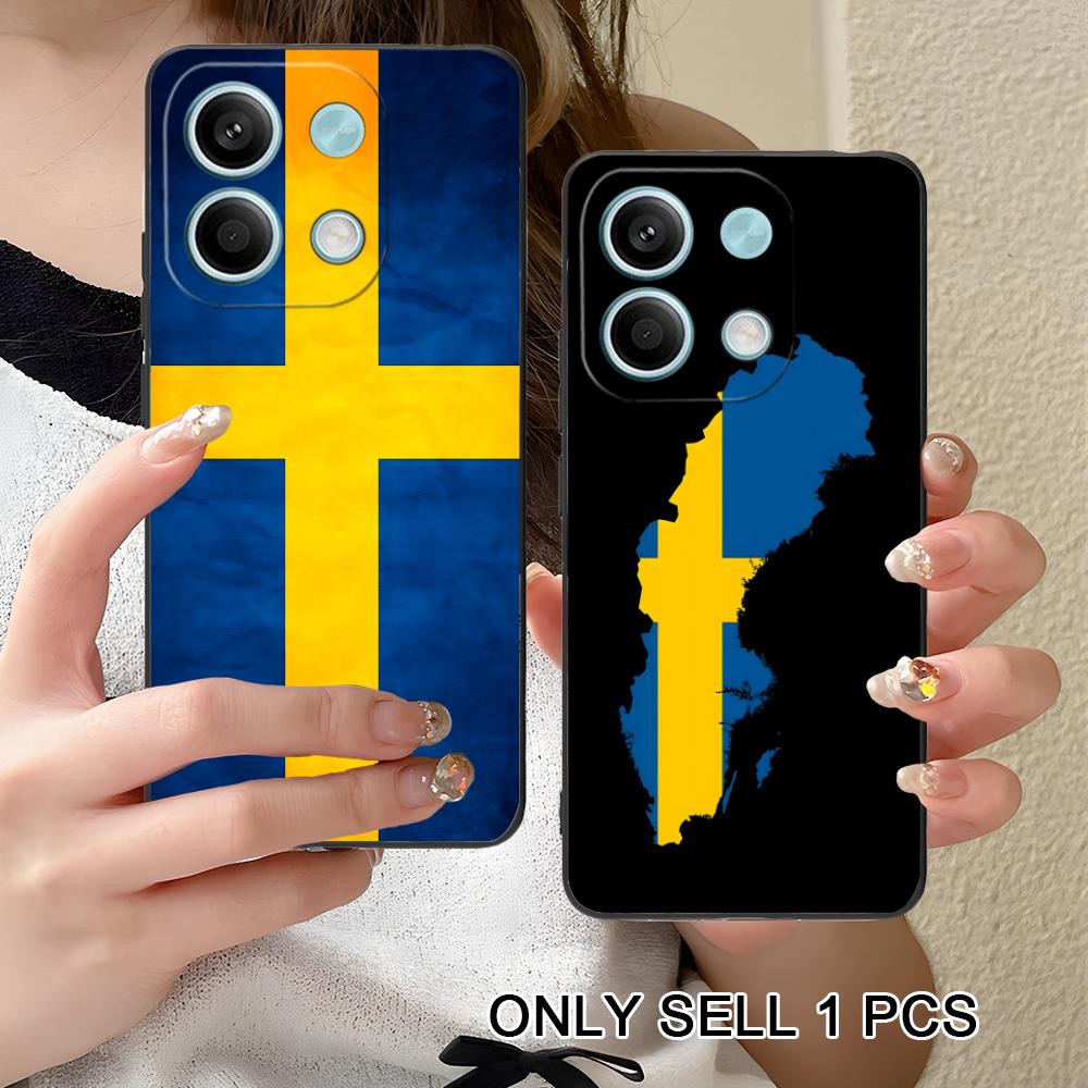 Zweden Vlag Telefoonhoesje voo - Phone Cases Sweden recensie en prijs