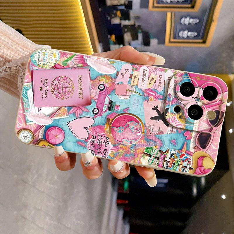 Reisvliegtuig bedrukt mat anti - Phone Cases Aviation recensie en prijs