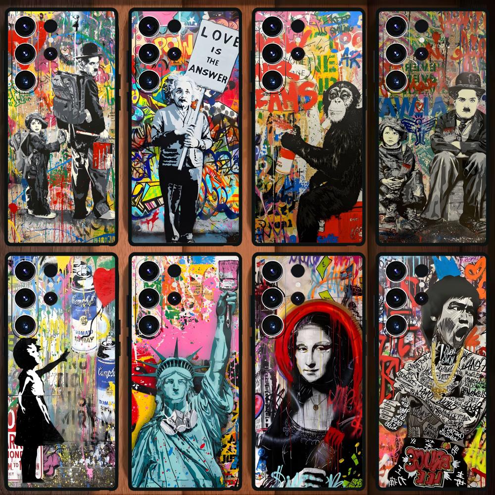 Banksy Graffiti Art Telefoon C - Phone Cases For Samsung Galaxy recensie en prijs