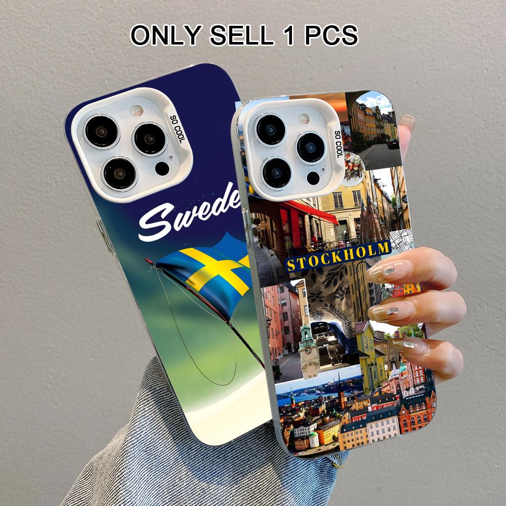 Zweedse vlag telefoonhoesje vo - Phone Cases Sweden recensie en prijs