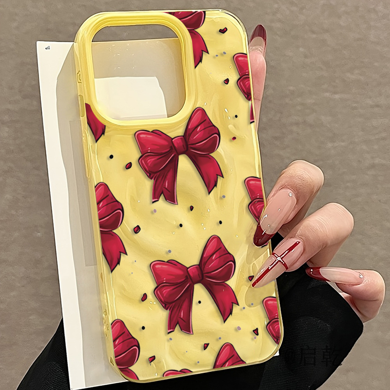 Witte rode strikpatroon telefo - Phone Cases Red recensie en prijs