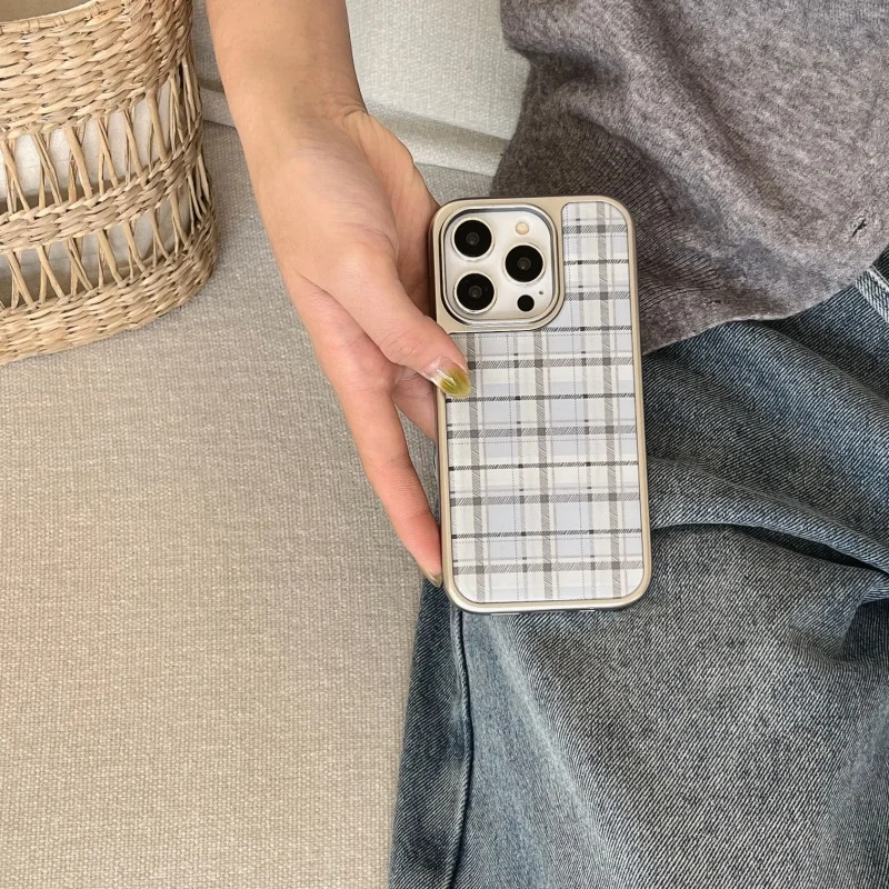 Koreaanse Ins Epoxy Blauw Plai - Phone Cases Korea recensie en prijs