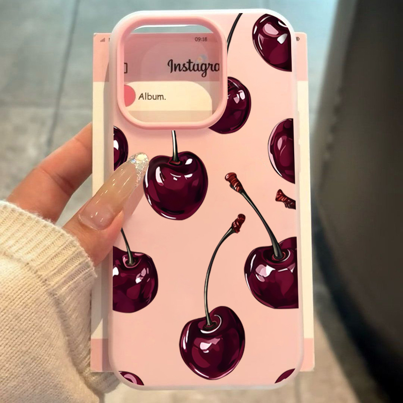 Rode Kers Jelly Telefoon Case  - Phone Cases Red recensie en prijs