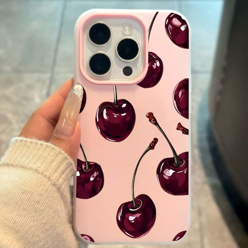 Rode Kers Jelly Telefoon Case  - Phone Cases Red recensie en prijs