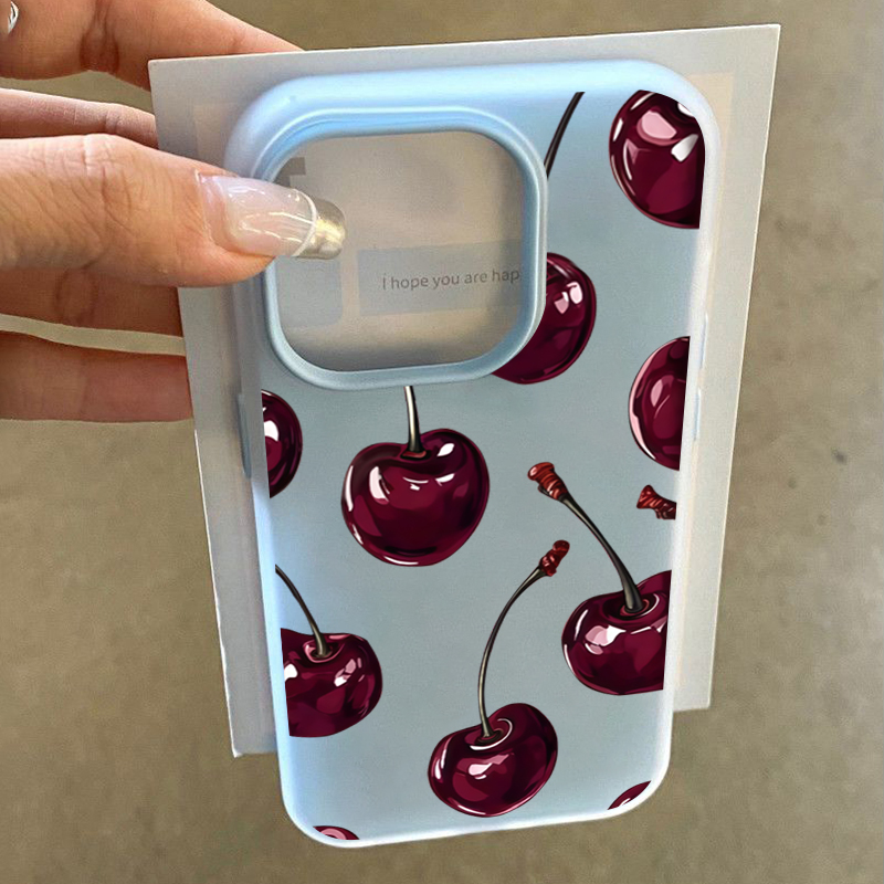 Rode Kers Jelly Telefoon Case  - Phone Cases Red recensie en prijs