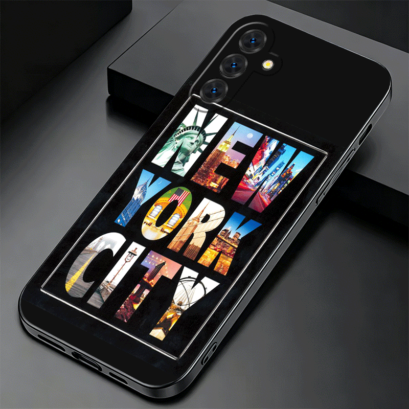Zachte telefoonhoes voor Samsu - Phone Cases York recensie en prijs