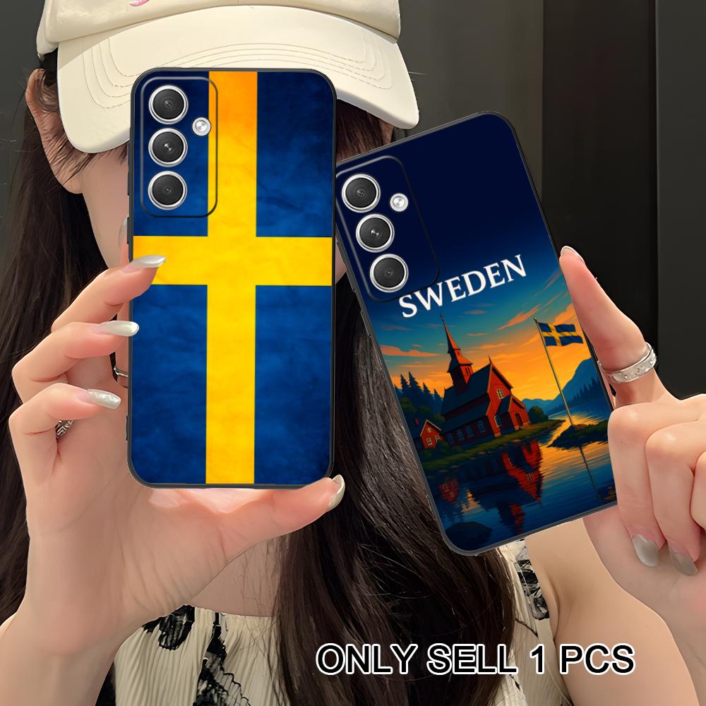 Zweden Vlag Telefoonhoesje voo - Phone Cases Sweden recensie en prijs