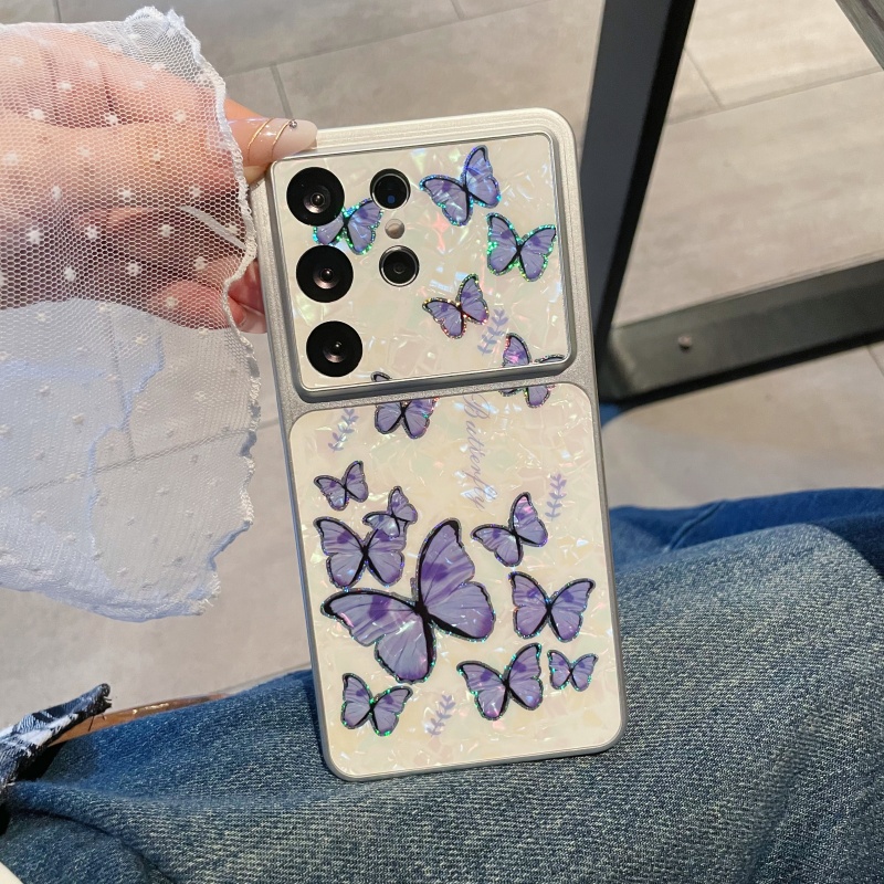 Luxe vlinder Aurora schelp pat - Luxury Plating Case recensie en prijs