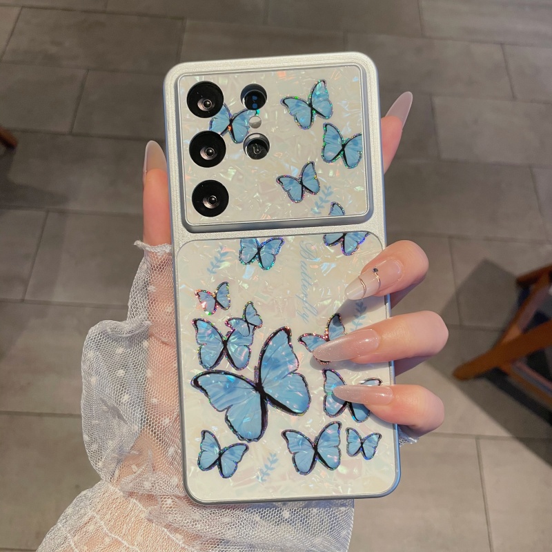 Luxe vlinder Aurora schelp pat - Luxury Plating Case recensie en prijs