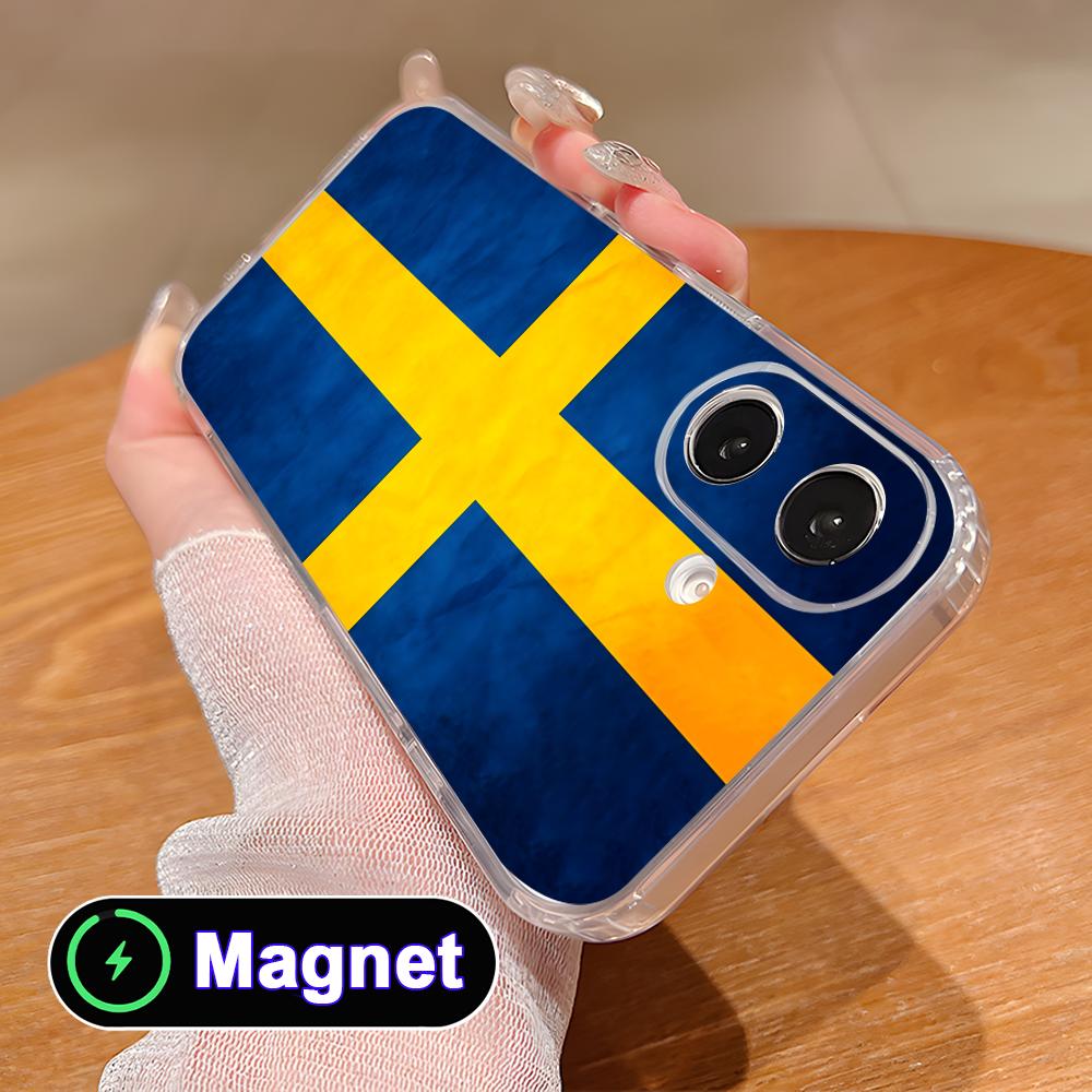 Zweden Vlag Telefoonhoesje voo - Phone Cases Sweden recensie en prijs